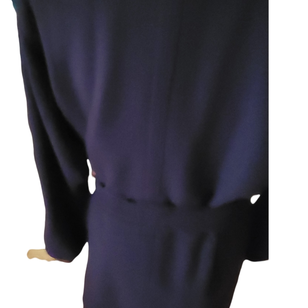 🔥SALE🔥YVES SAINT LAURENT |VNTG WOOL/CASHMERE WRAP COAT W/BLK MINK SHAWL COLLAR - Picture 10 of 16